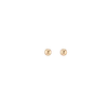 Aurate New York Gold Ball Studs 6mm In Yellow
