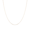 Aurate New York Small Box Chain Necklace In Rose