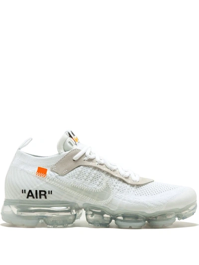Nike The 10 Air Vapormax Flyknit Sneakers In White