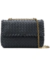 Bottega Veneta Small Olimpia Woven Bag In Blue