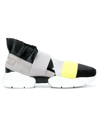 Emilio Pucci City Up Slip-on Trainers In Black