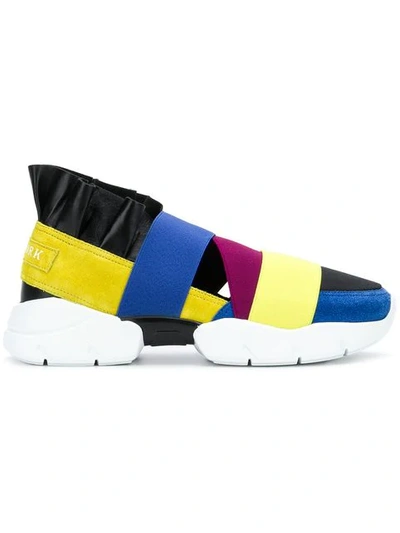 Emilio Pucci City Up Slip-on Trainers In Black
