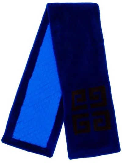 Givenchy 4g Scarf - Blue