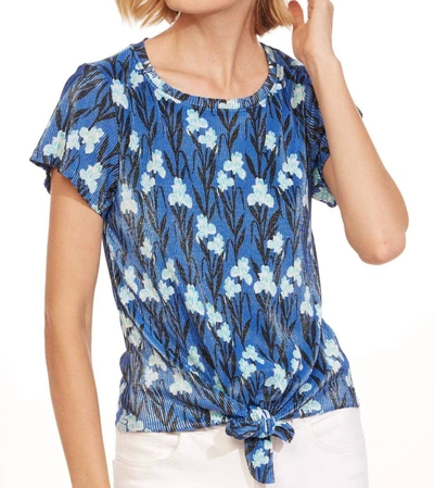 Eva Franco Griffin T-shirt In Blue Iris