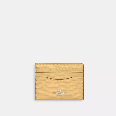 Coach Outlet Slim Id Card Case In Multi