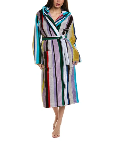 Missoni Chase Hooded Bathrobe In Multi