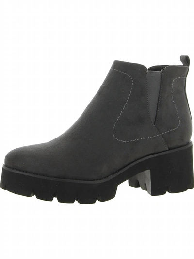 Bc Footwear Fight For Your Right Ankle Boot In Grey