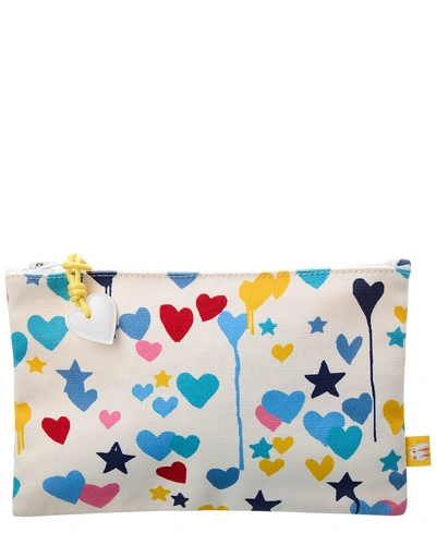 Roller Rabbit X Kerri Rosenthal Starry Starry Love Zipper Pouch In ...