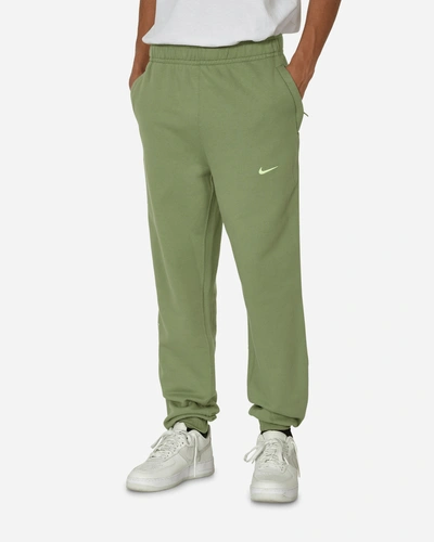 Nike Nocta Fleece Trousers Oil Green In Multicolor