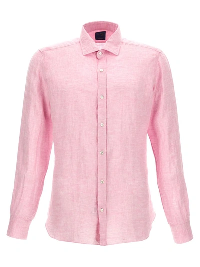 Barba The Vintage Shirt Shirt, Blouse Pink In Nude & Neutrals