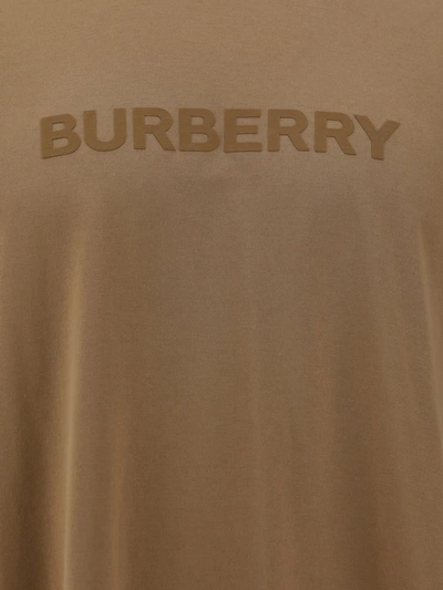 Burberry T-shirts In Camel
