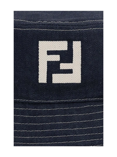 Fendi Hats E Hairbands In Blu