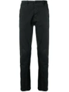Transit Slim-fit Trousers - Black