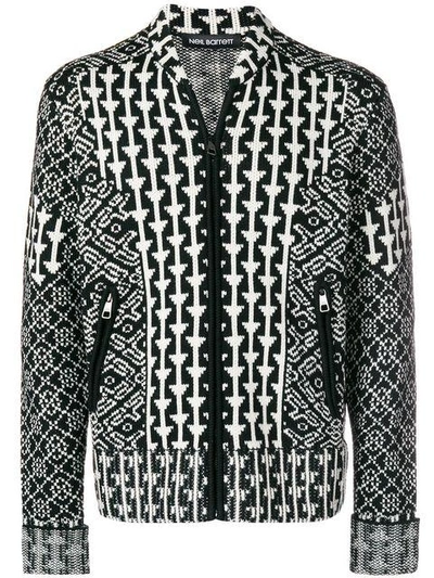 Neil Barrett Lightweight Knitted Jacket