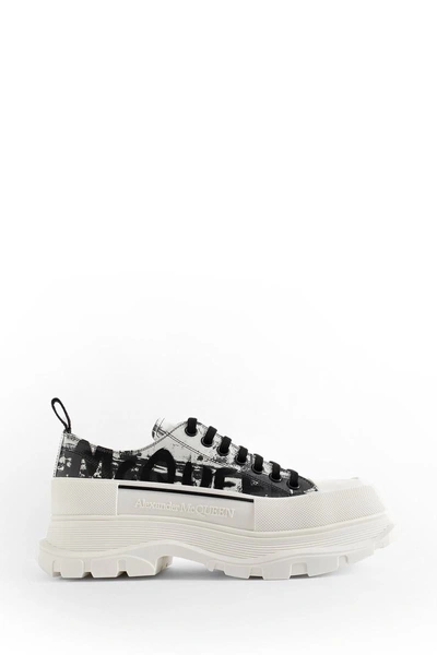 Alexander Mcqueen Sneakers In Black&white