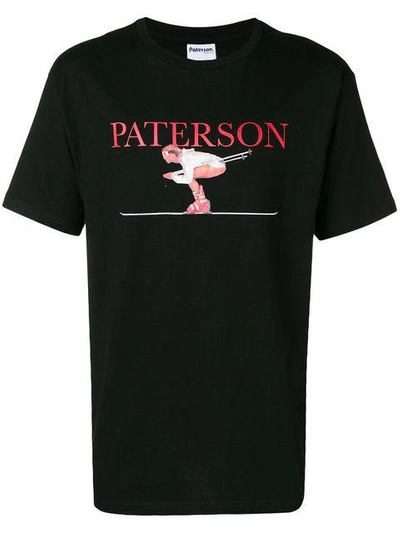 Paterson Printed T In Black