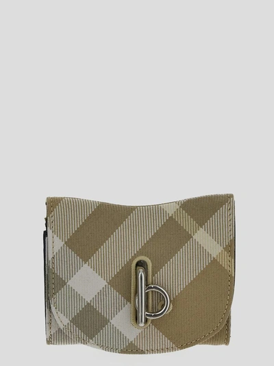 Burberry Wallets In Flax