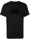 Paura Danilo  X Kappa Mike Logo T-shirt In Black