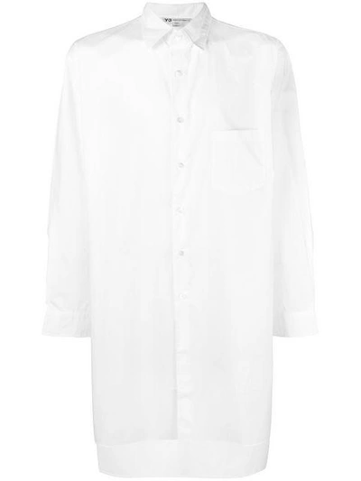Y-3 Longline Shirt - White