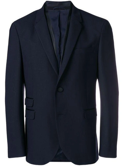 Neil Barrett Fitted Blazer - Blue