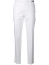 Pt01 Skinny Fit Trousers In White