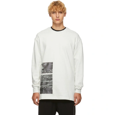 Song For The Mute Long Sleeved Sweatshirt - White