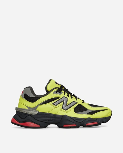 New Balance 9060 Leather Sneakers In Yellow