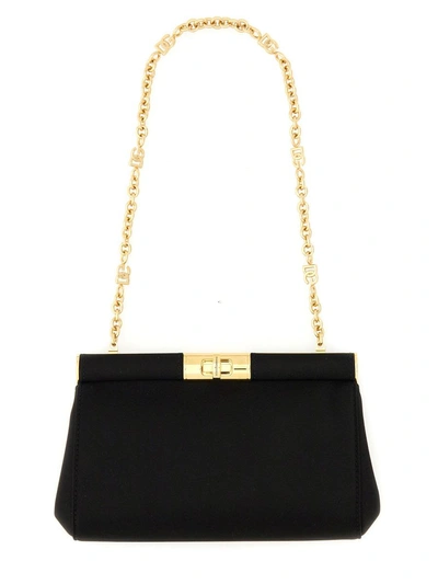 Dolce & Gabbana Dolce&gabbana Small Black Marlene Shoulder Bag Women