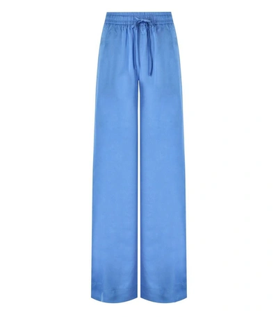 Essentiel Antwerp Fault Light Blue Wide Leg Trousers