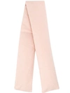 Rick Owens Padded Scarf In Pink