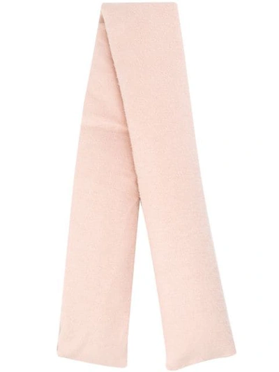 Rick Owens Padded Scarf In Pink