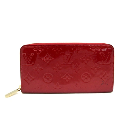 Pre-owned Louis Vuitton Red Canvas Wallet  ()