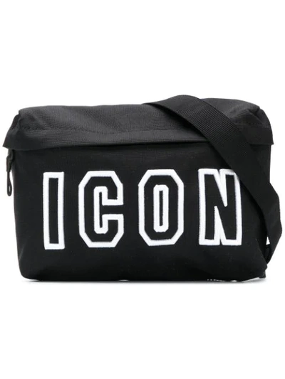 Dsquared2 Icon Waist Bag - Black