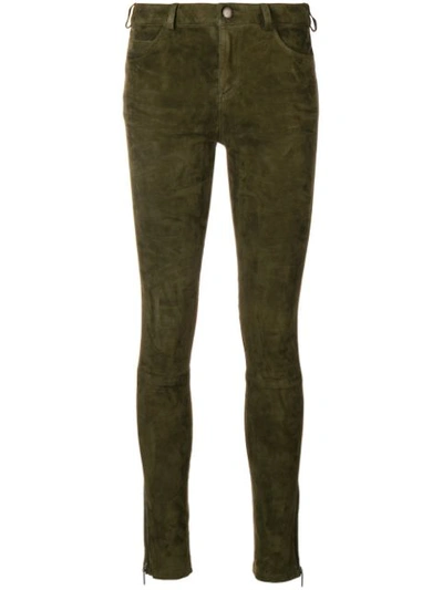 Arma Skinny Trousers In Green