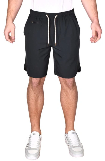 Vintage 1946 Performance Windjammer Drawstring Shorts In Charcoal