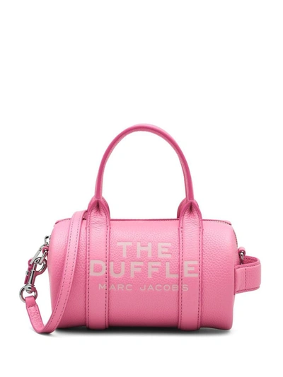 Marc Jacobs The Mini Leather Duffle Bag In Pink