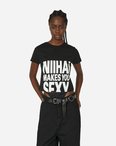 Nii Hai Sexy Baby Tee In Black