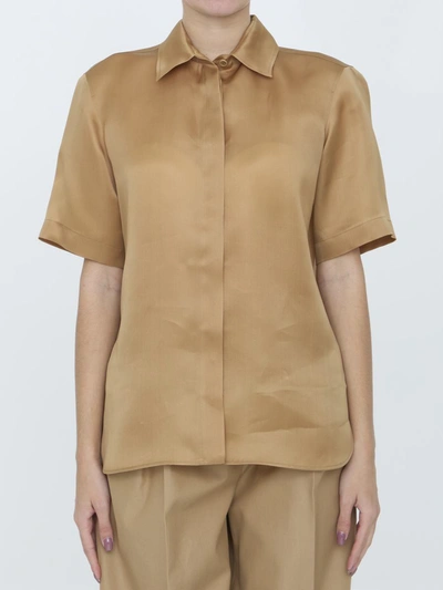 Max Mara Acanto Shirt In Beige