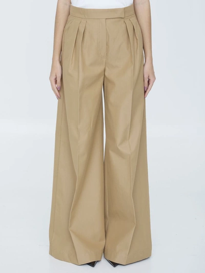 Max Mara Corte Pants In Beige