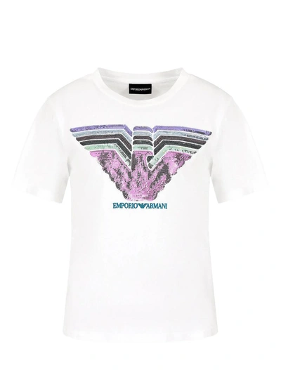 Ea7 Emporio Armani T-shirts And Polos White