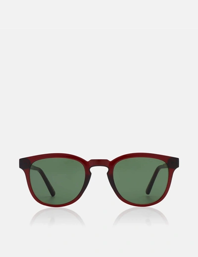 A Kjaerbede A. Kjaerbede Bate Sunglasses In Brown