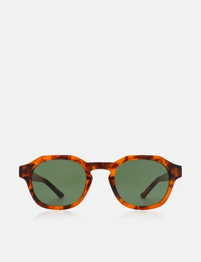 A Kjaerbede A. Kjaerbede Zan Sunglasses In Brown