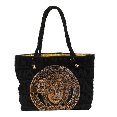 Versace Home Bags In Black