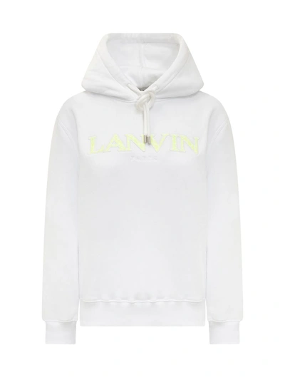 Lanvin White Cotton Sweatshirt