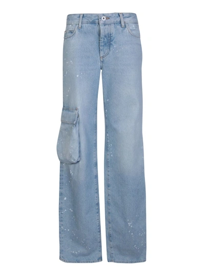 Off-white Jeans In Blue