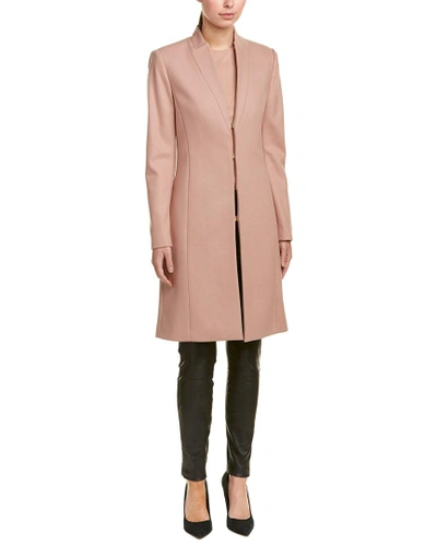 Alice And Olivia Logan Wool In Pink