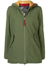 Freedomday Short Hooded Coat - Green