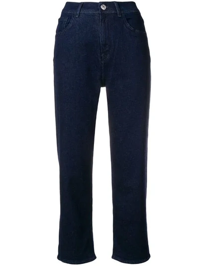 Haikure Hew Cropped Jeans In Blue