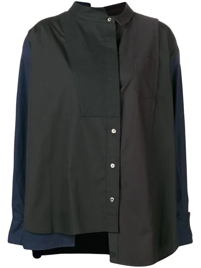 Sacai Deconstructed Shirt - Black