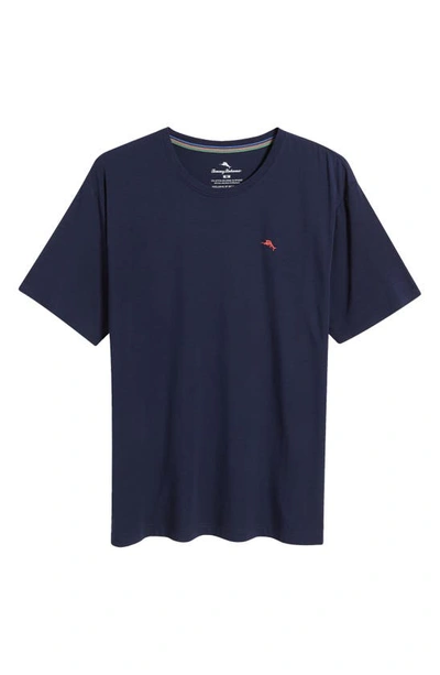 Tommy Bahama Cotton Blend Pajama T-shirt In Navy
